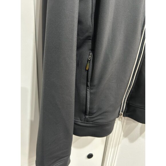 Prospirit Athletic Gear Black Yellow Accent Zip-Up Jacket Size XL Active Sporty - Picture 4 of 11